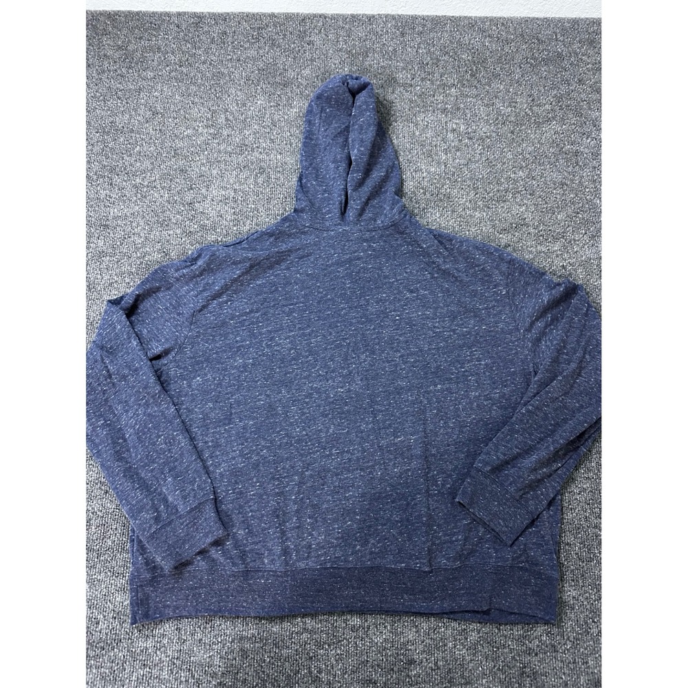 Nike Milwaukee Brewers MLB Hoodie Womens XL Navy Blue Heather Pullover Logo - Picture 4 of 4